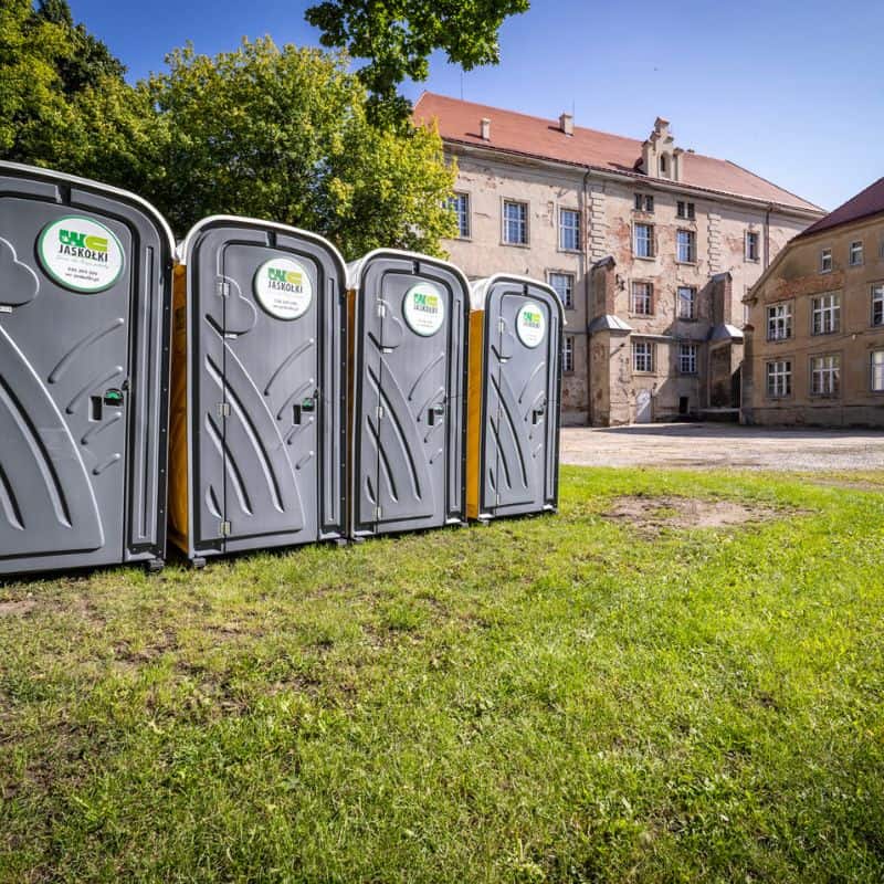 Standardowa wersja przenośnej kabiny WC