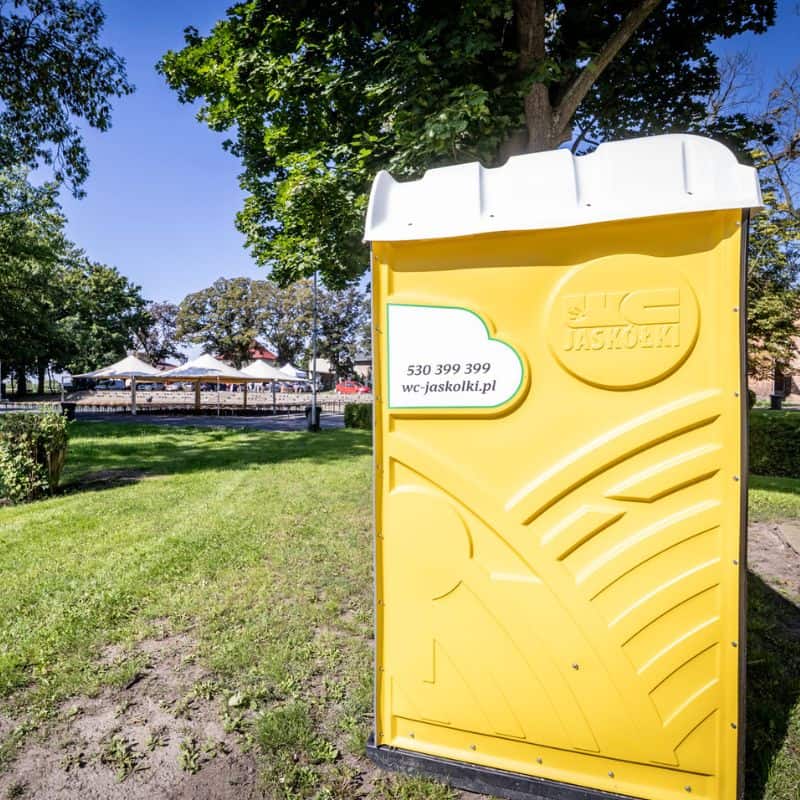 Standardowa wersja przenośnej kabiny WC