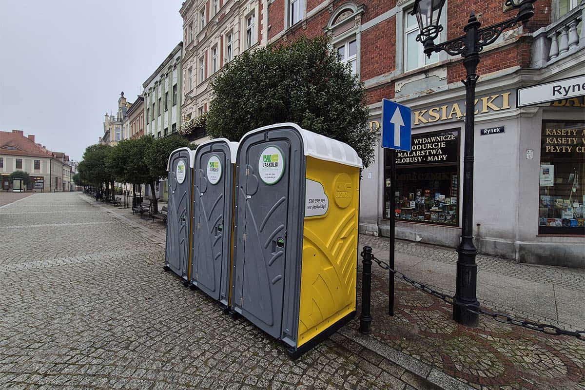 wynajem toalet przenośnych